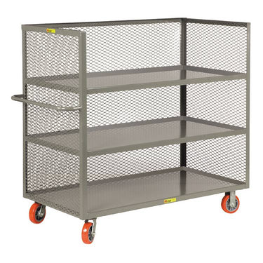 3-Sided Shelf Trucks - Mesh Sides - Model T3L24606PY